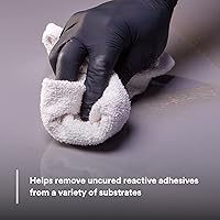 Vista 4 de 3M Specialty Removedor de adhesivo 38984, transparente, a base de disolvente, fácil eliminación de residuos, 1 cuarto de galón