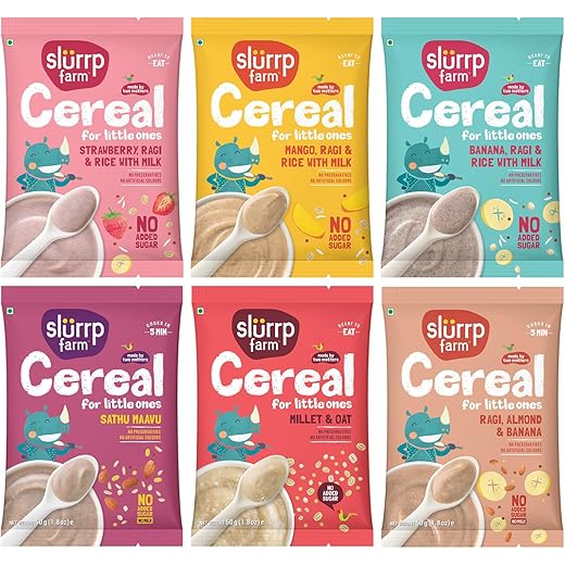 Slurrp Farm Multigrain Cereals Trial Pack 300g