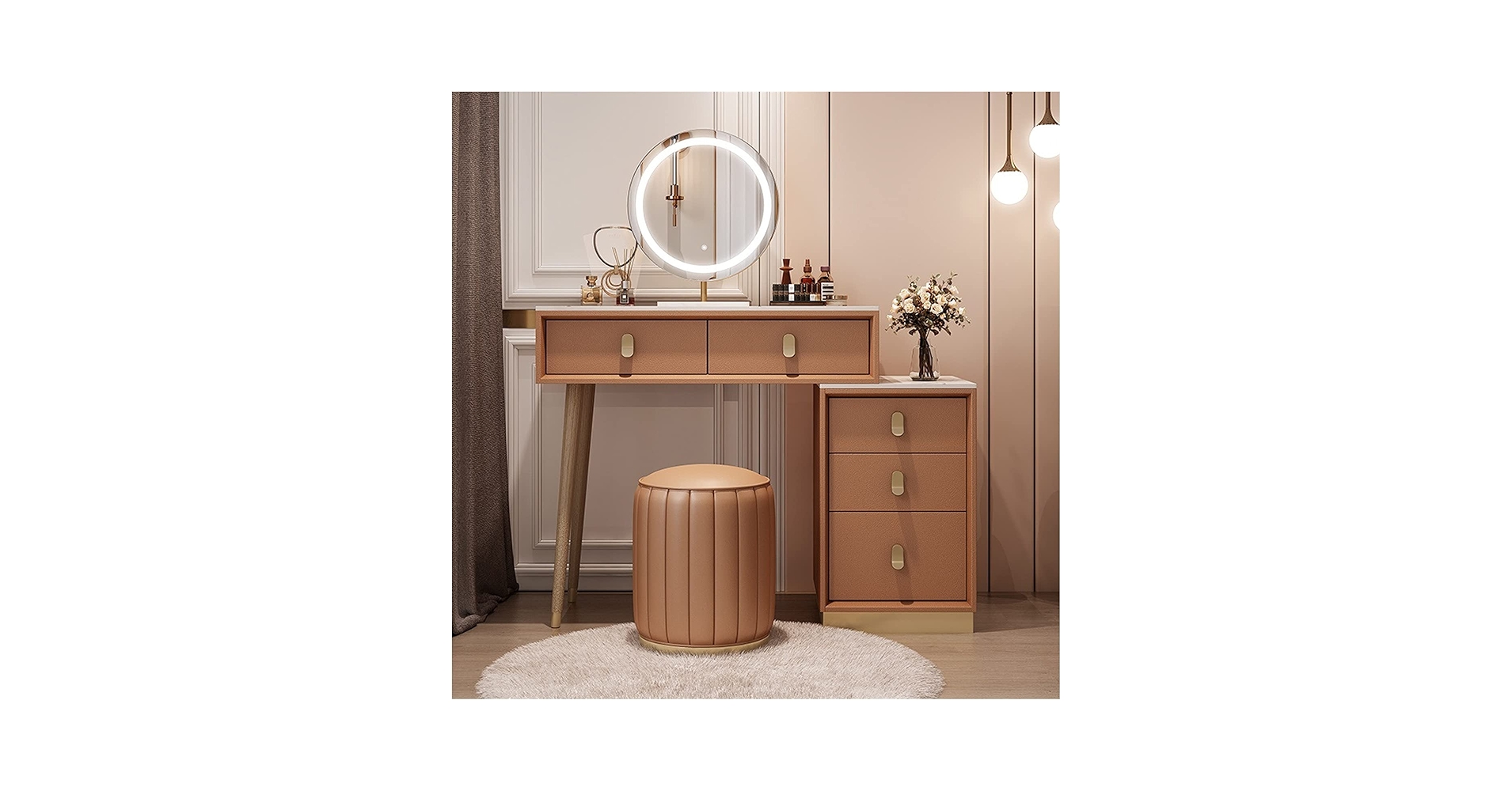 Amazon.com: Dressing Table Dressing Table Bedroom Wood