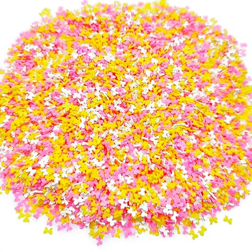 Miniatura 43 de Mulutoo Gránulos falsos de resina, chispas de caramelo falso, chispas de arcilla, chispas de polímero, rodajas de arcilla polimérica para resina