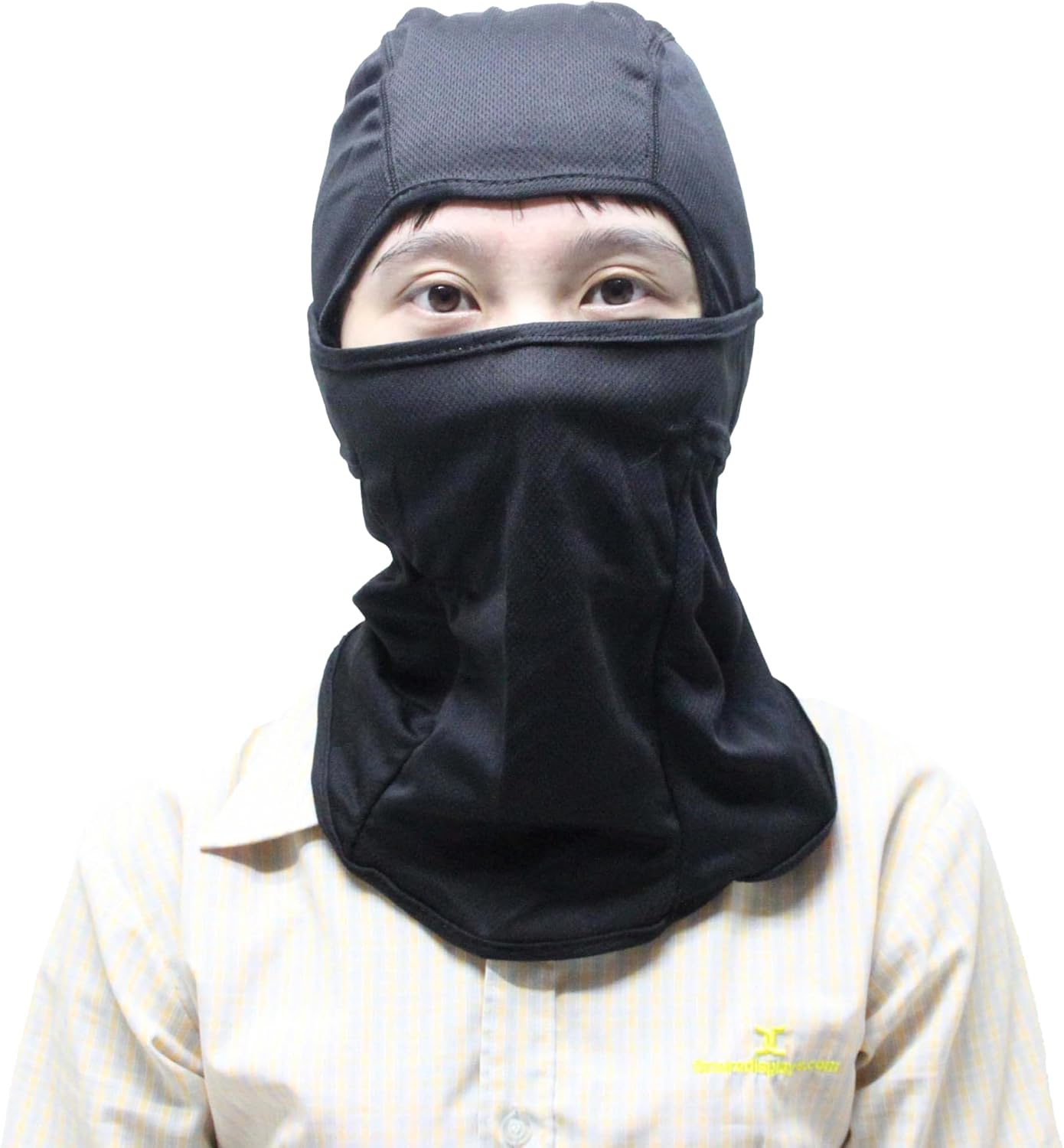 FixtureDisplays® All Season Black Balaclava Full Face Mask for Skiing, Cycling, Outdoor Sport Mask 16099