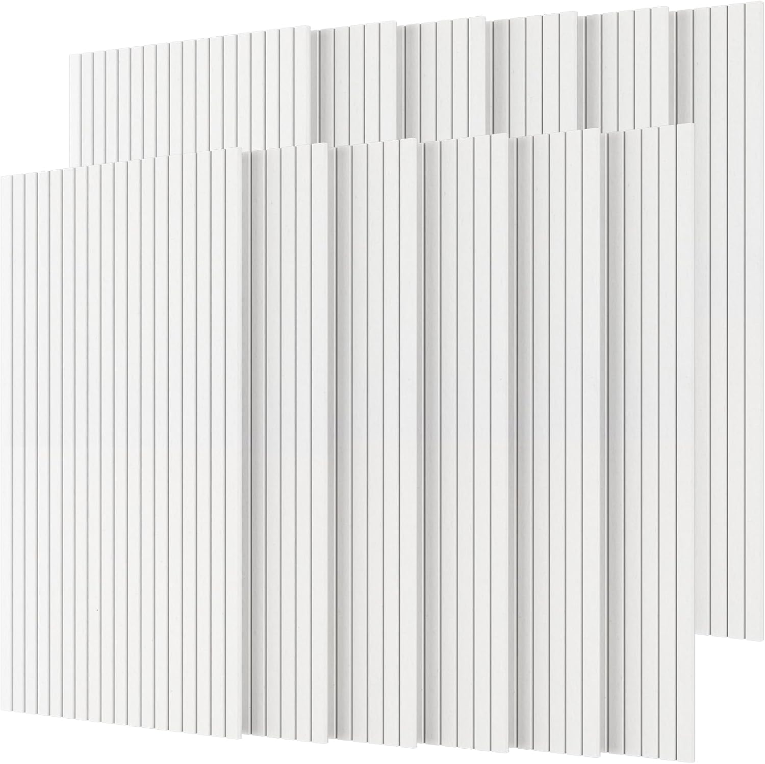 TONOR 12 Pack Large Acoustic Panels,47.2" X 23.6" X 0.35" Acoustical Wall Panel, Self-Adhesive Sound Proof Panels, Decorative Soundproof Wall Panels for Echo Absorption for Home Studio, White