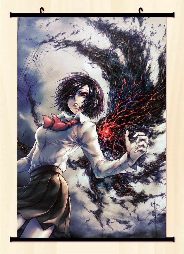 Tokyo Ghouls Popular Anime Kaneki Ken Home Decor Poster Wall Scroll Japanse 23.6 X 35.4 Inches -C07