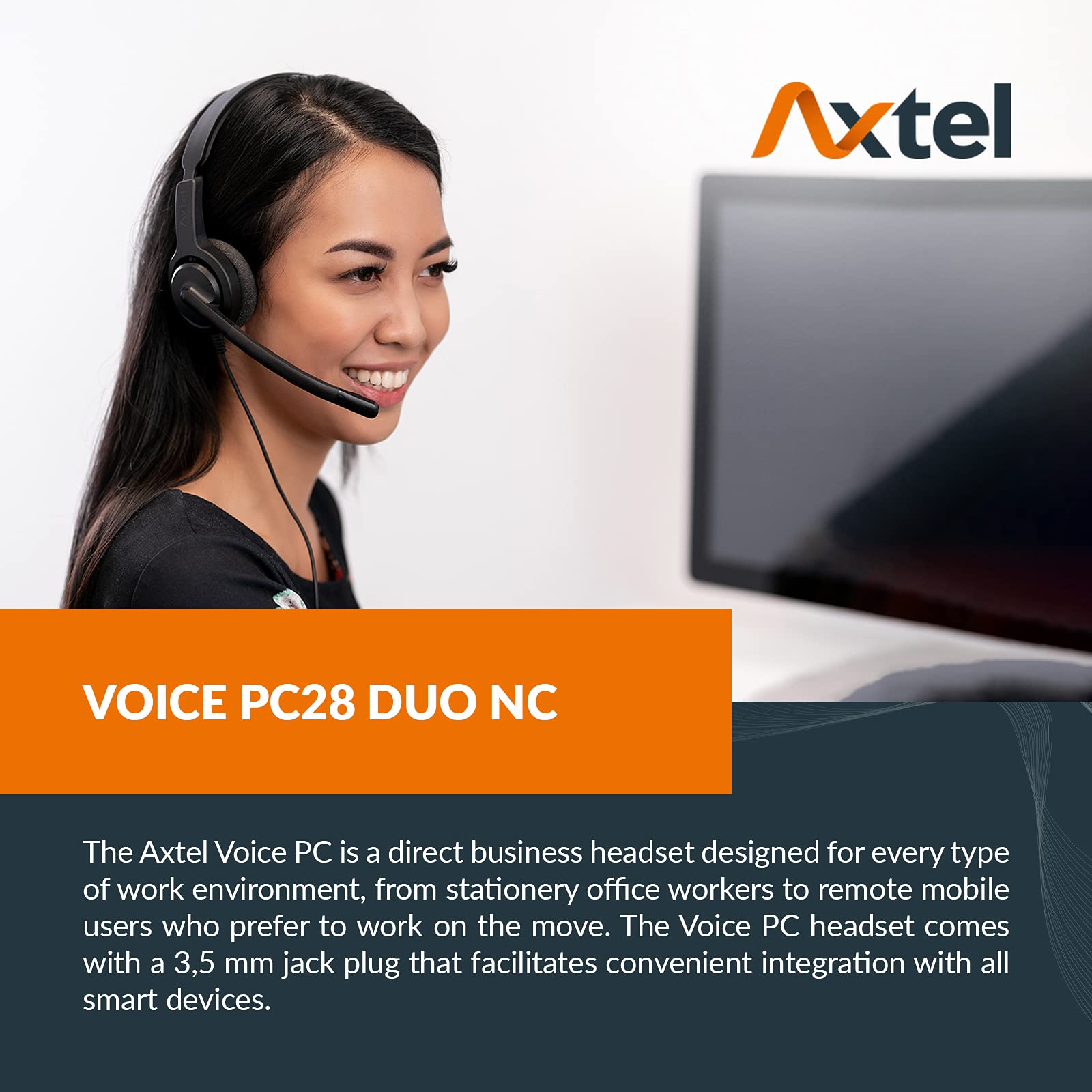 Voice PC28 Duo NC jack 3,5 mm