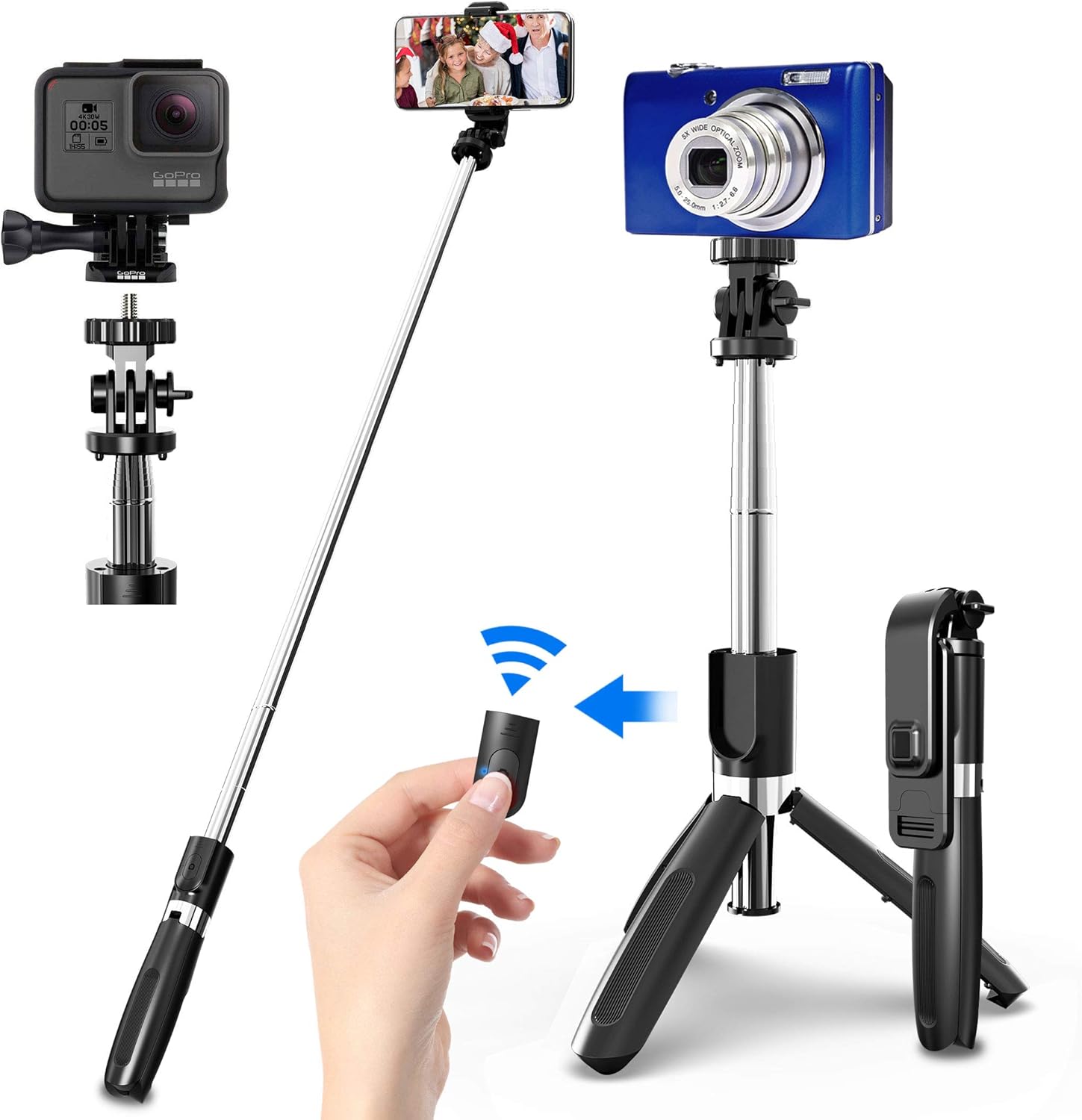 treppiedi selfie stick