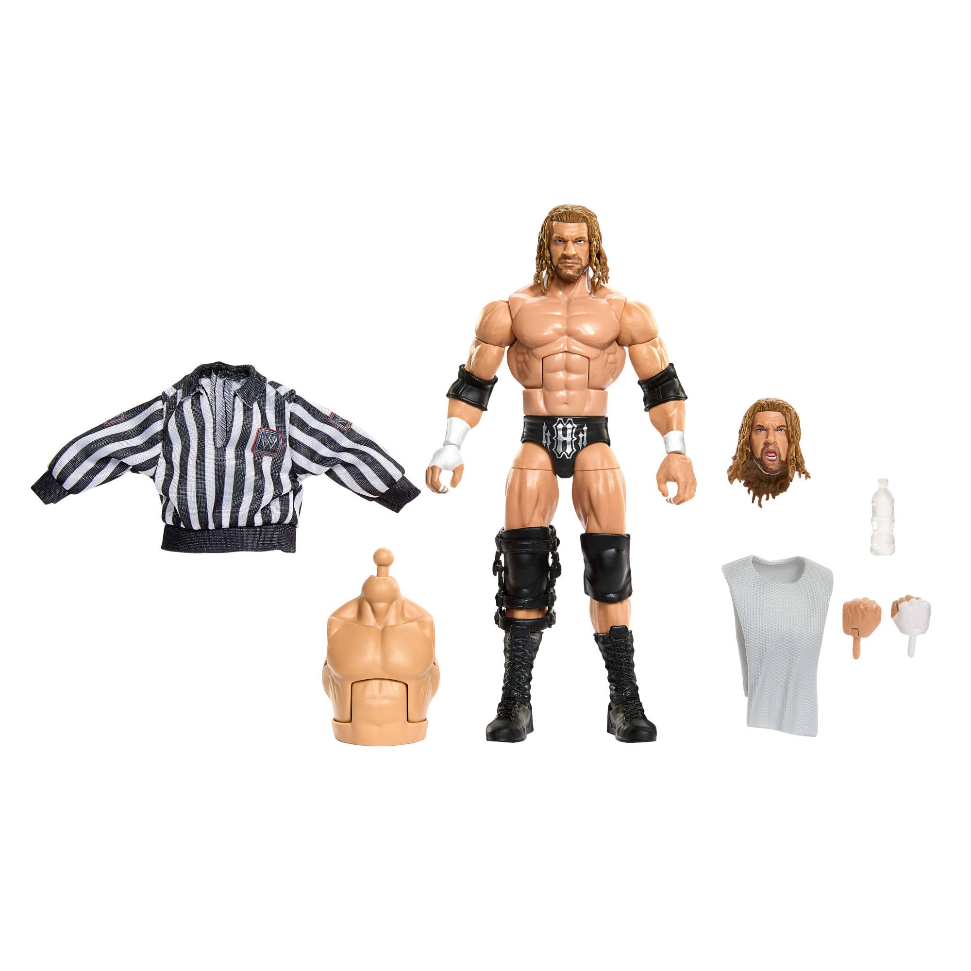 Mattel WWE Elite Collection Triple H Actionfigur und Zubehör