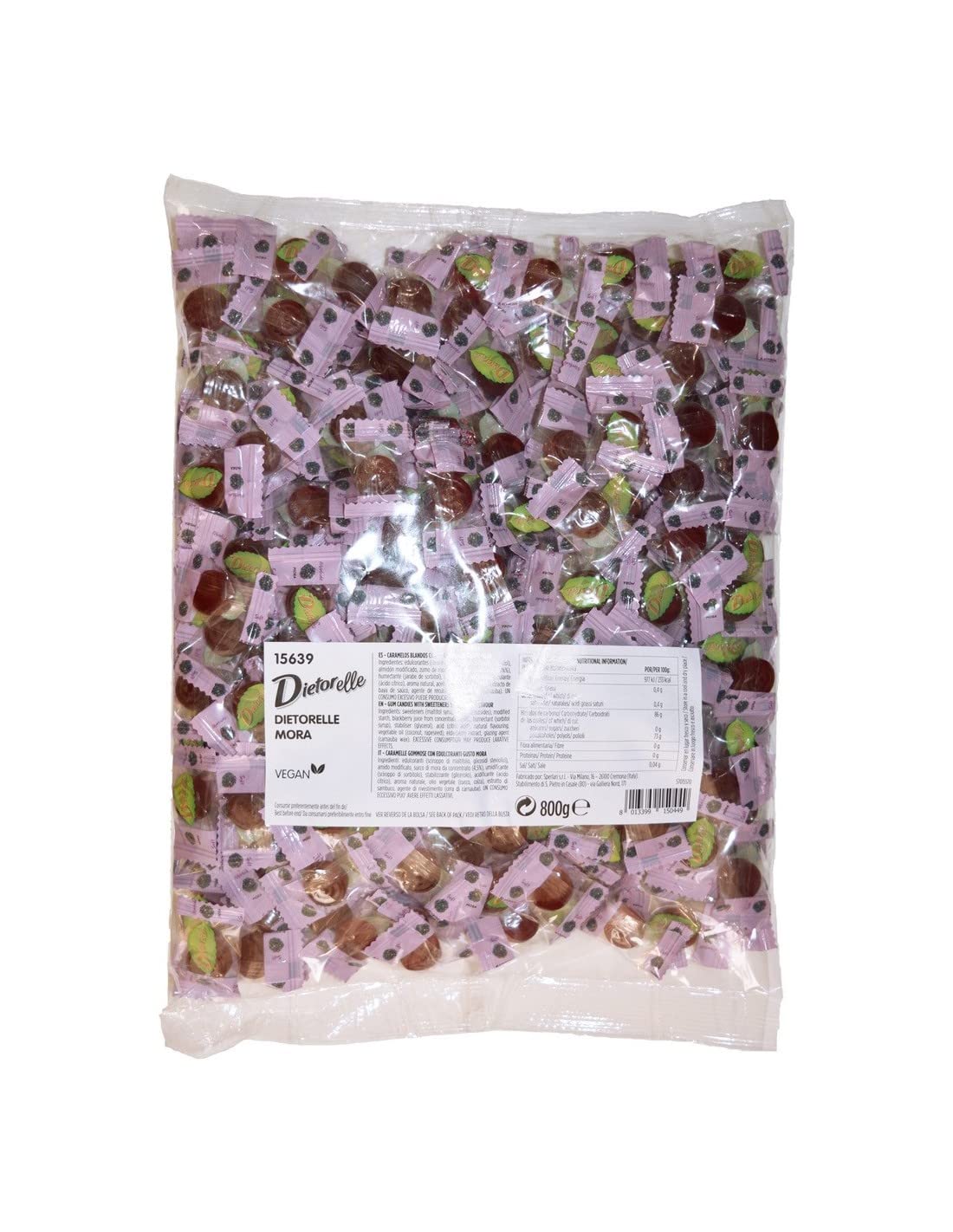 Dietorelle Caramelo masticable 800 gr