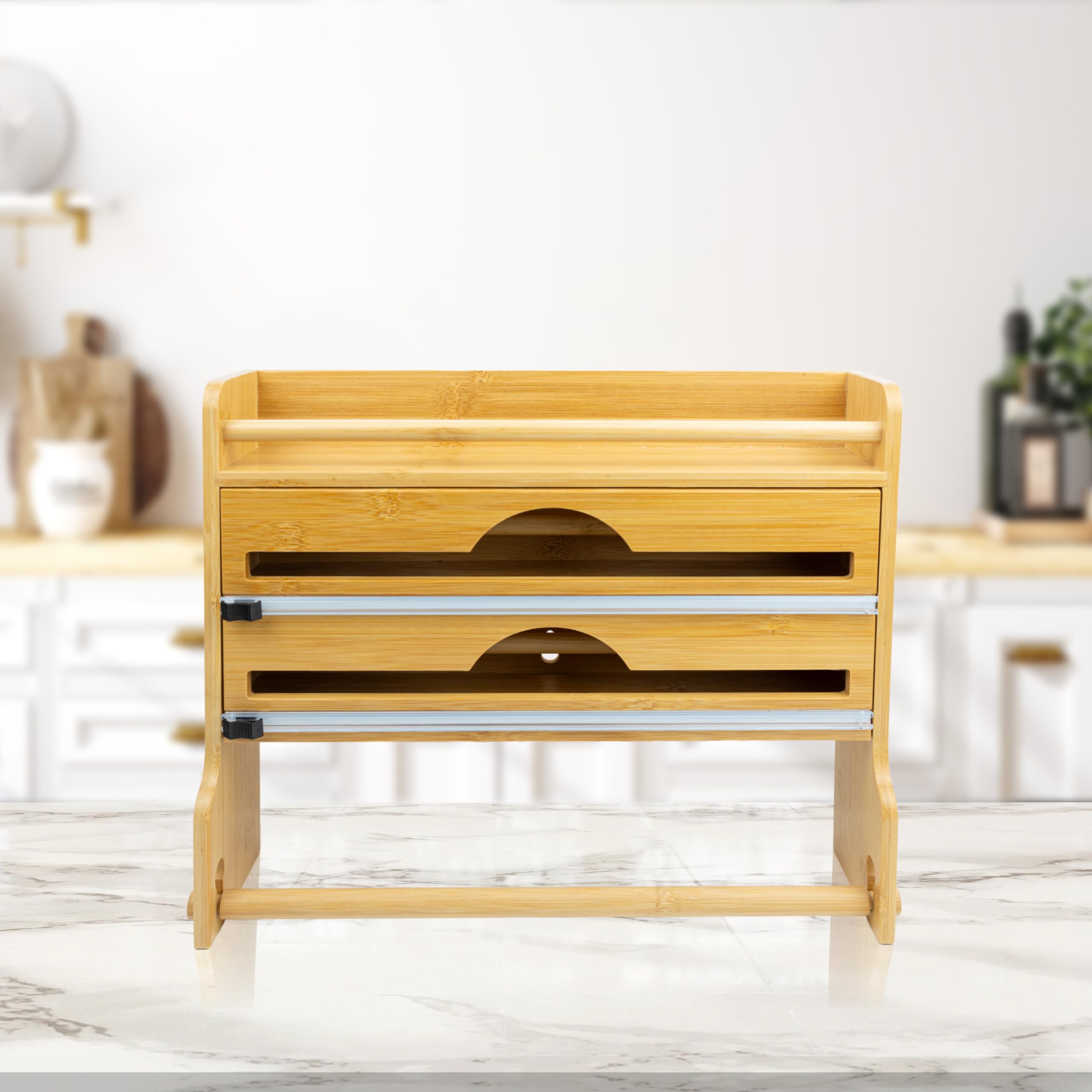 Porte-rouleau de Papier Essuie-Tout Sans Perçage Support de Papier Essuie-Tout pour Armoire