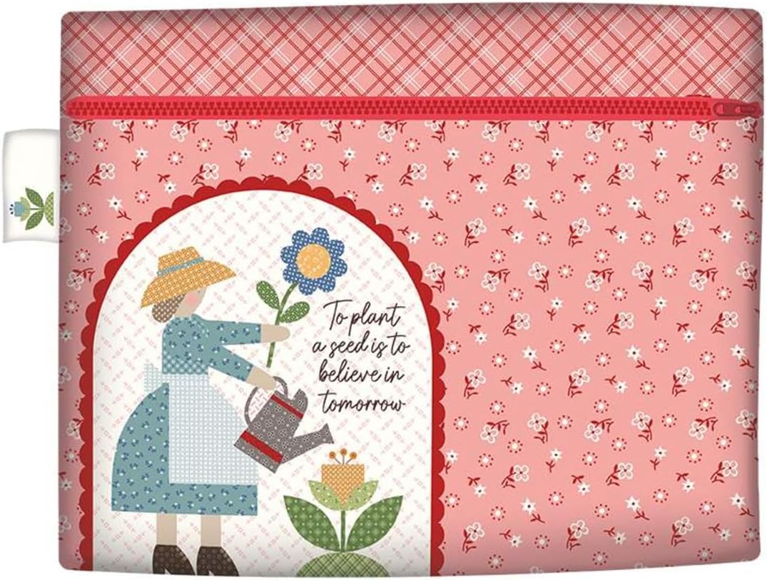 Riley Blake’s Assortment of Premium Quilting Fabric Panels, Perfect for Quilting, Apparel, DIY Crafting, and Home Decor (Calico Home Décor Zippy Bags 2 Panel)