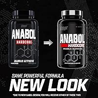 Vista 6 de Nutrex Research Anabol Hardcore Anabolic Activator, Muscle Builder and Hardening Agent, 60 Pills