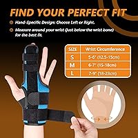 Vista 7 de Férula de 2 dedos para dedo gatillo, dedos rotos, esguinces de nudillos - Soporte de doble dedo para índice, medio, dedo anular, tamaños unisex