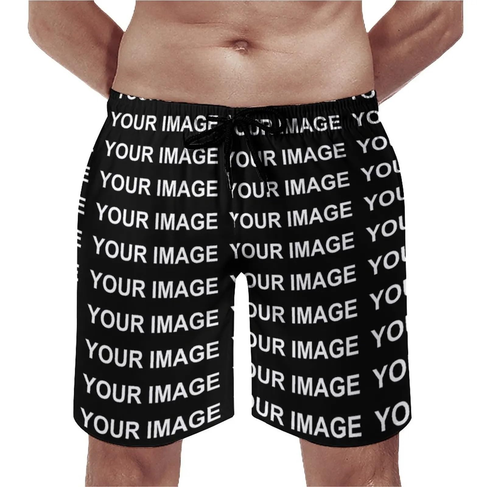 Pantaloncini da Surf Uomo, Costume Bagno, ad Asciugatura Rapida