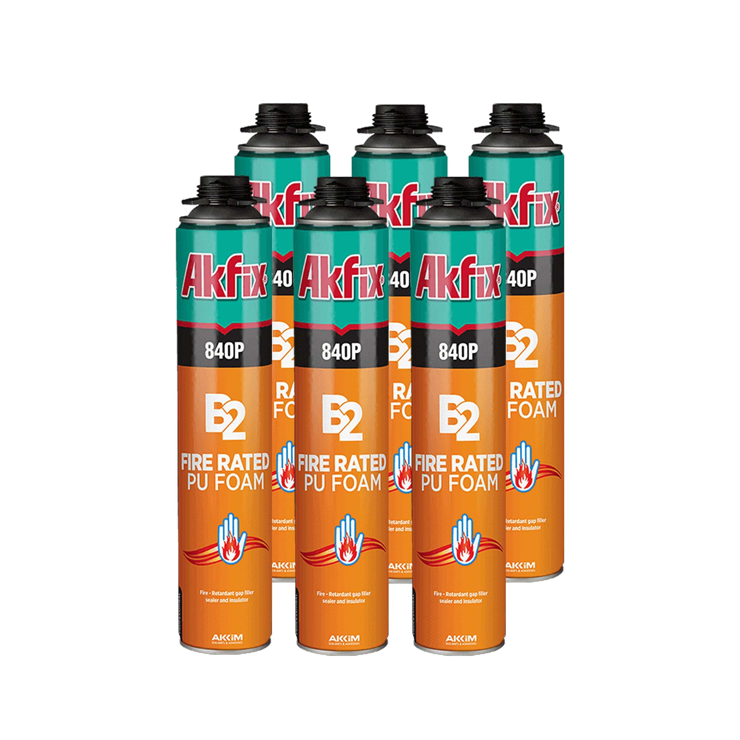 Akfix 840P Fire Rated Spray Foam