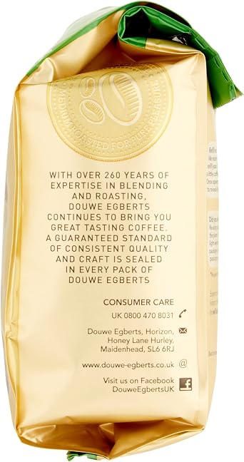 Douwe Egberts Pure Gold Medium Roast Instant Coffee Refill 150g (Pack of 6, Total 900g)