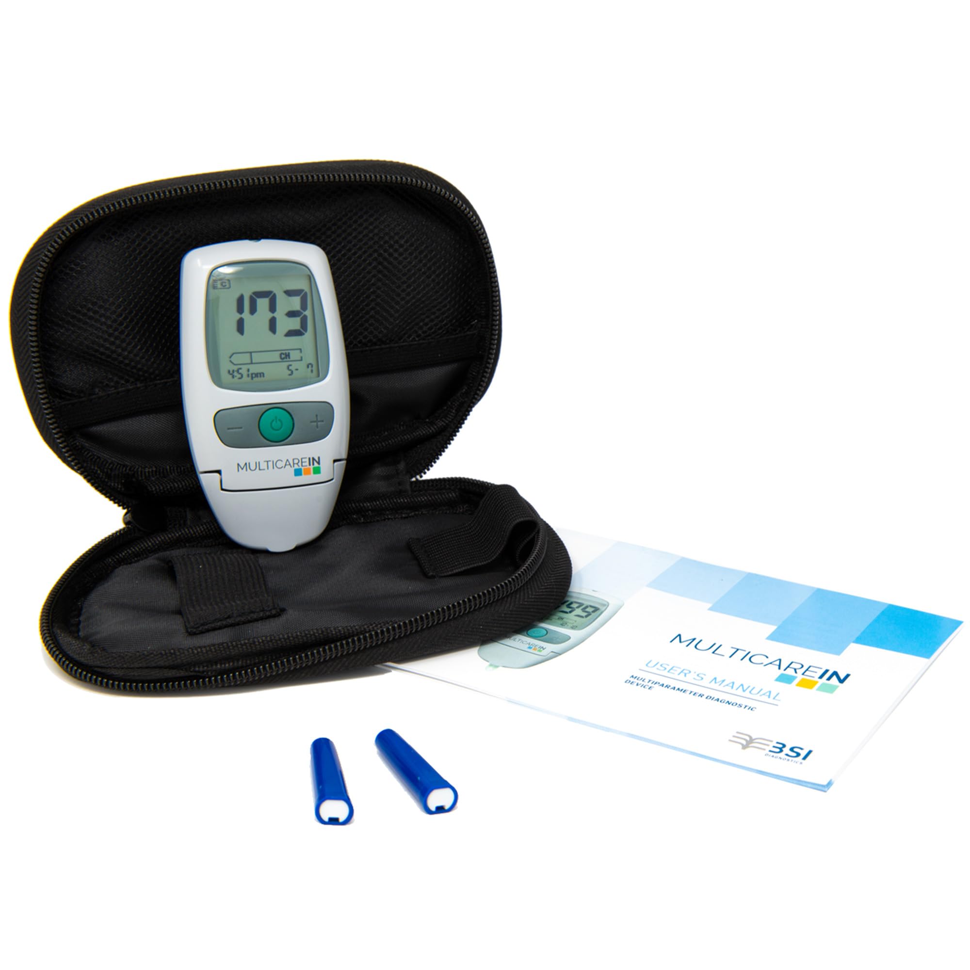 MULTICARE 24148 Multiparametrisches Diagnosegerät zur periodischen Selbstkontrolle von Risikofaktoren, Englisch