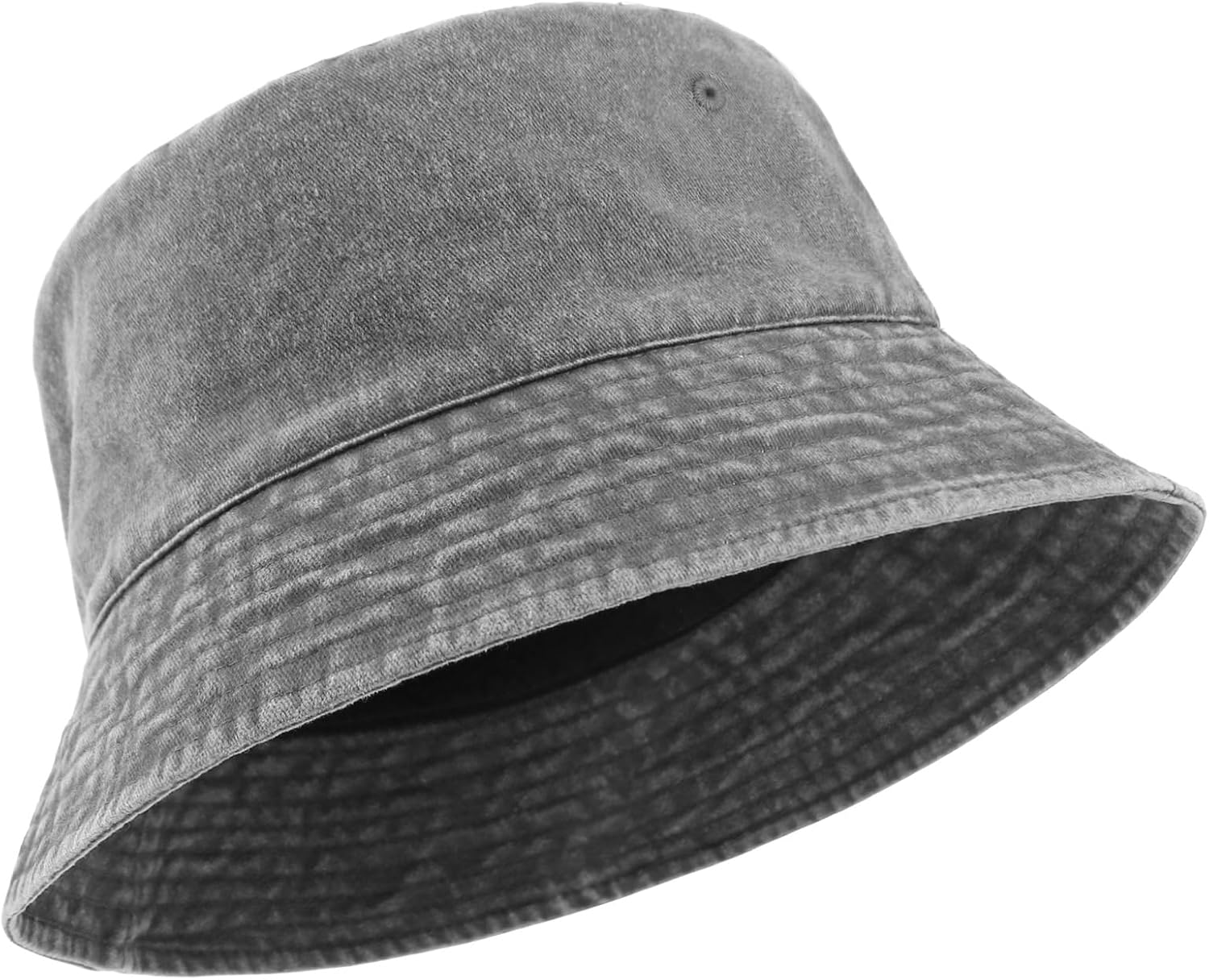 Zylioo L/XL/XX-Large Washed Cotton Bucket Hat for Large Heads, Sun