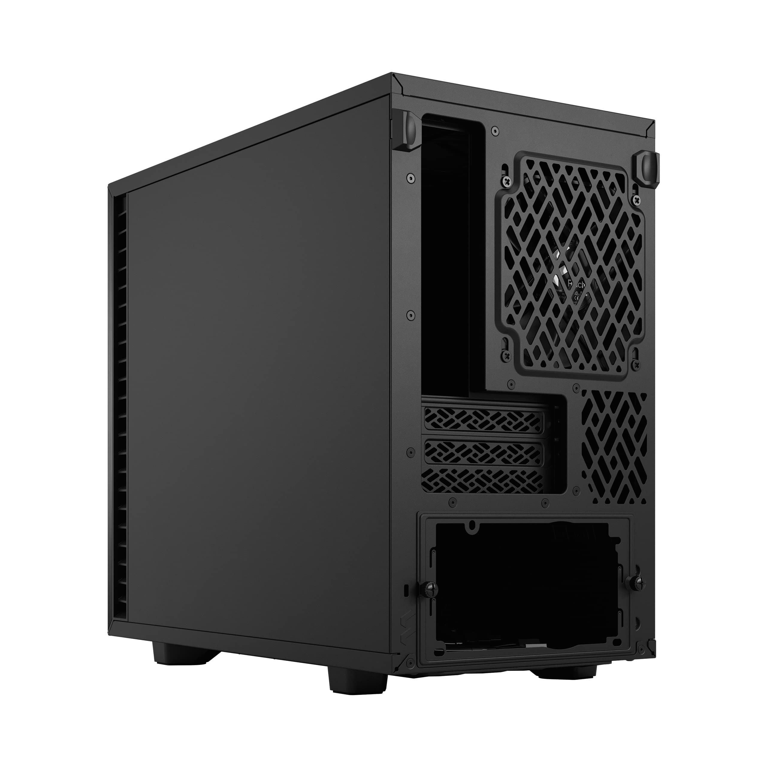 Fractal Design Define 7 Nano Black Brushed Aluminum/Steel Mini ITX Silent Solid Nano Tower Computer Case