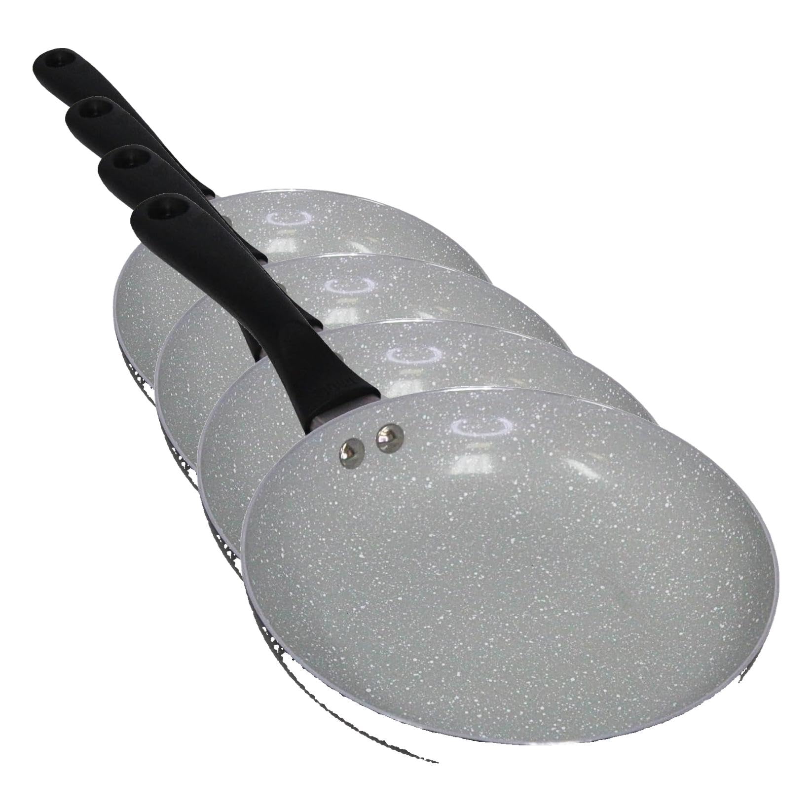 IMUSA 12" Speckled Gray Ceramic Fry Pan -12