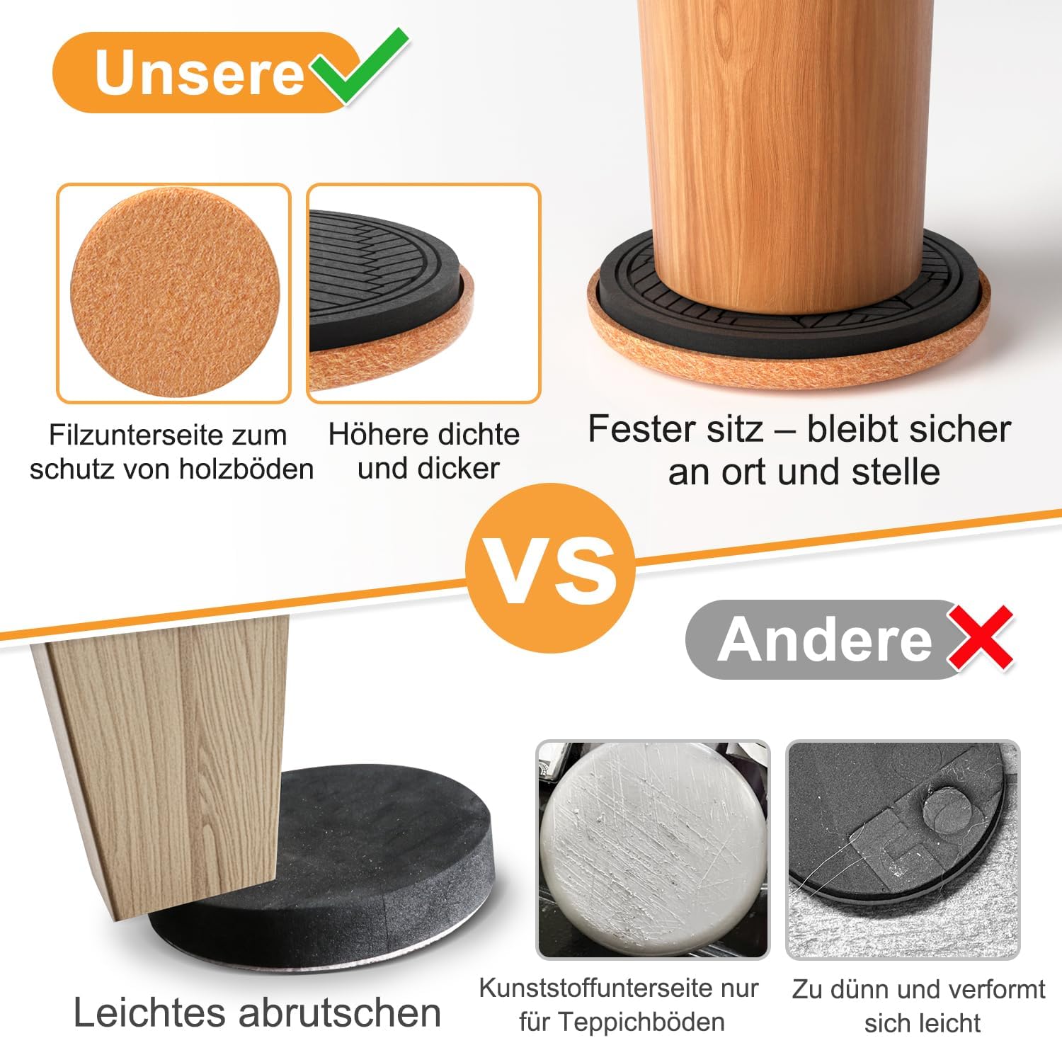 Bútoralátét használat közben