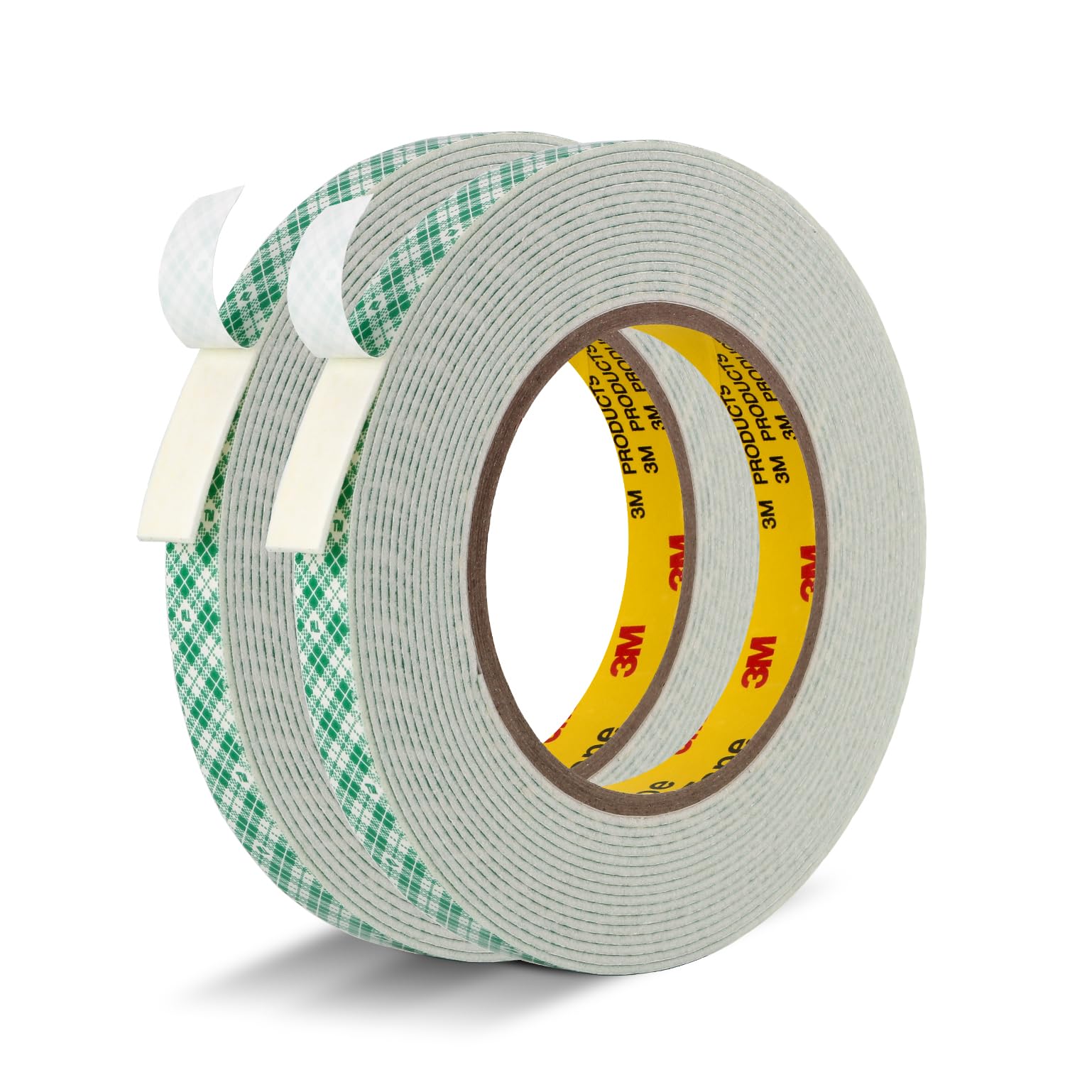 3M 1600T Foam Tape - 18ft White Adhesive Tape -13 3M 1600T Foam Tape - 18ft White Adhesive Tape -13