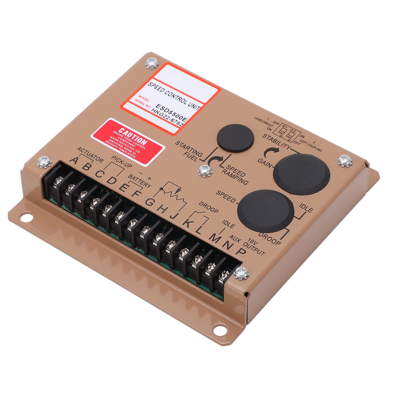 Topiky Regulador Electrónico de Velocidad para Generador Diésel, 12V 24V CC