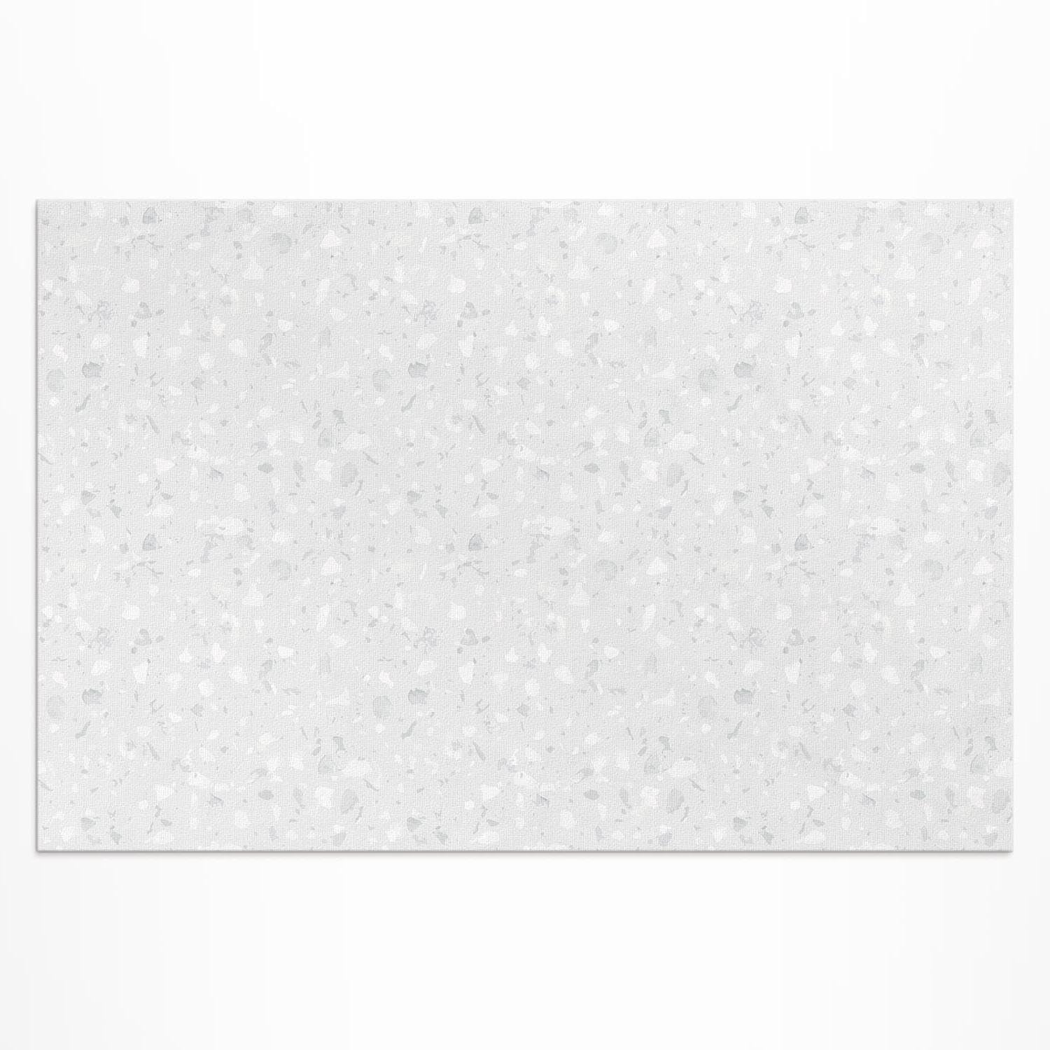 Tapis d'extérieur 120x180 cm en PVC motif pierre brillante pour terrasse et balcon
