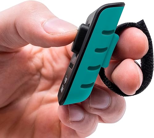 Miniatura 4 de Educator Clicker de dedos de entrenamiento para perros con sonido audible para refuerzo positivo, comportamiento y obediencia, entrenador de