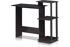 Space-Saving Computer Table: Furinno Efficient Home Laptop Desk