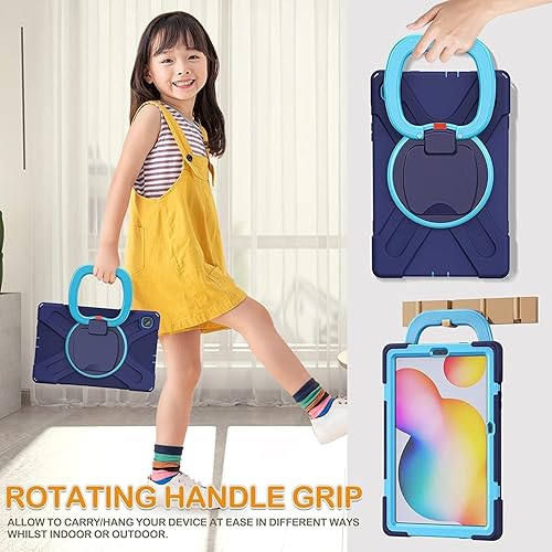 Miniatura 26 de Funda resistente para Galaxy Tab S10 Ultra 2024/S9 Ultra 2023/S8 Ultra 2022, funda híbrida resistente con soporte para bolígrafo S, funda a prueba