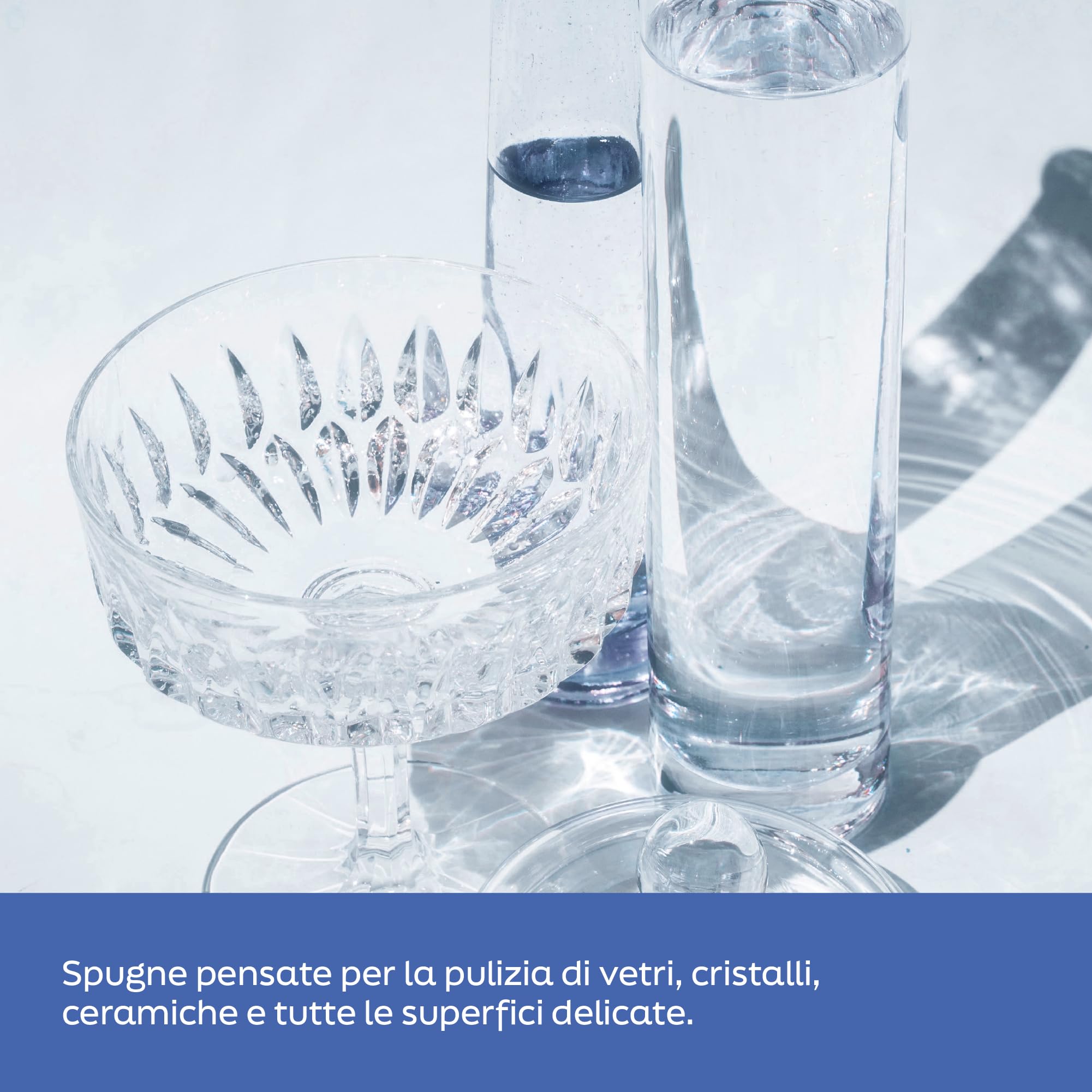 ARIX | 48 Spugne Antigraffio Color Della Linea Splendelli, Spugna per Superfici Delicate e Antiaderenti, Spugna Pulizia Microonde, Antiunto - 24 Confezioni