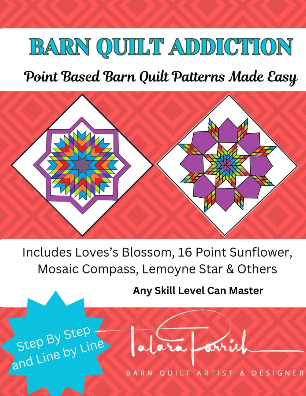 Modèles de barn quilt faciles guide Barn Quilt Addition avec méthode par points sans calcul