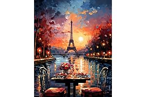 Paint By Numbers For Adults Paris