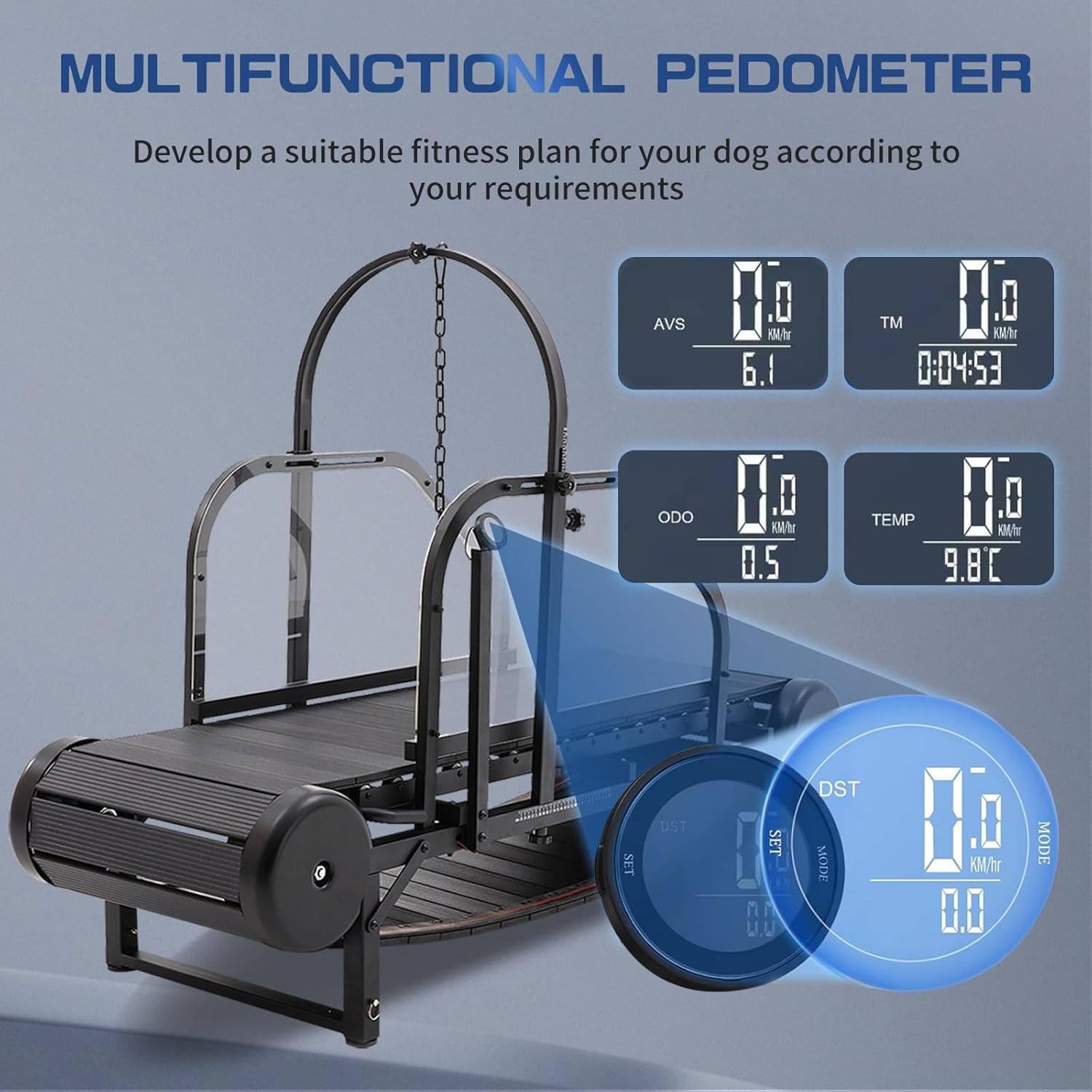 Cinta de Correr para Perros medianos, máquina de Correr para Perros, Equipo de Ejercicio para Perros Grandes, para Interiores y hogares
