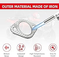 Vista 4 de Kit de reconstrucción de sello de resorte de junta de silenciador de escape para Polaris 01-14 Sportsman 400 450 500 Ranger 400 425 500 Scrambler