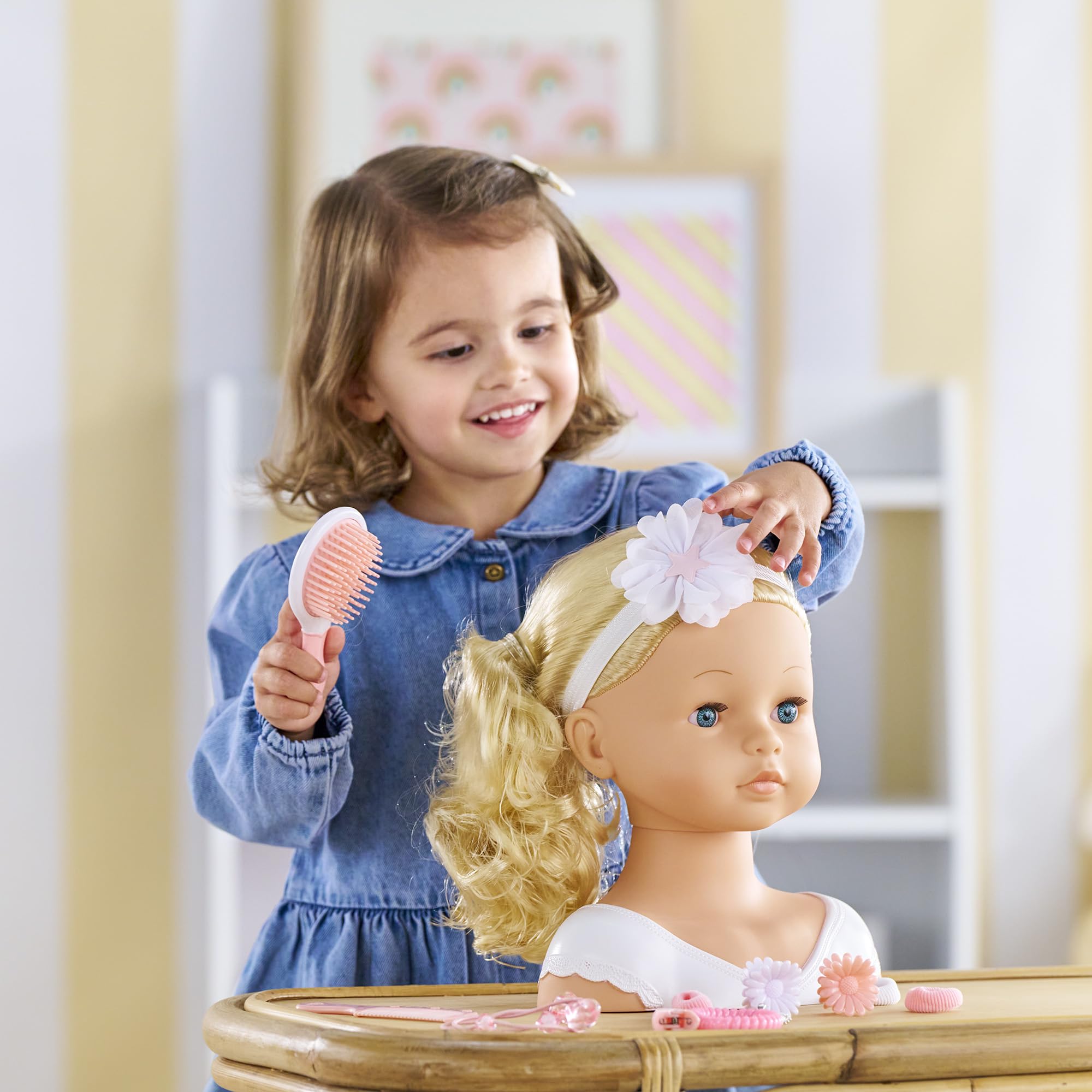 Tete a coiffer - COROLLE - 10 Accessoires - Des 3 ans