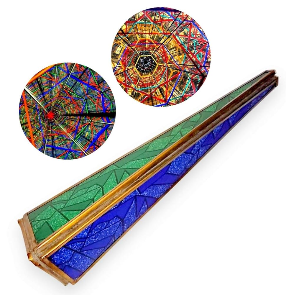 BRASSLICIOUS Supernova Kaleidoscope Triangular Design