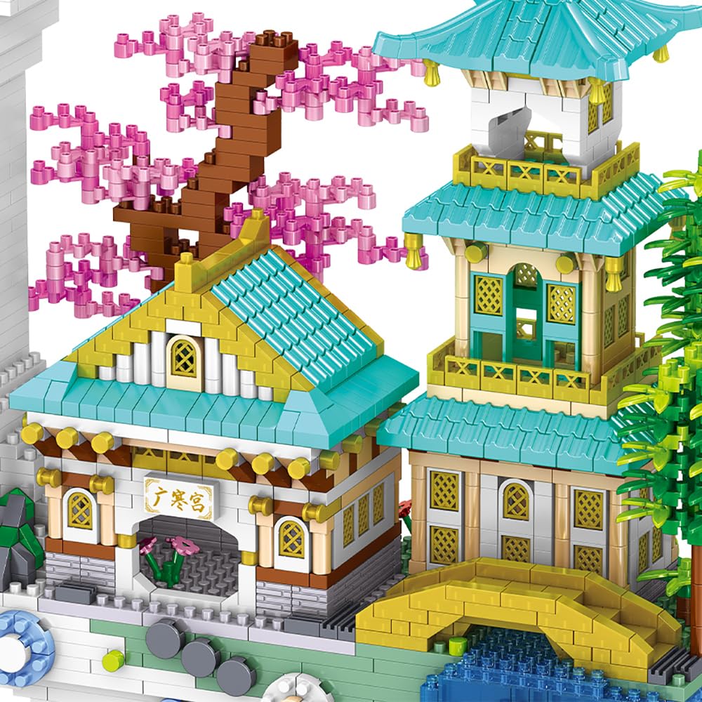 おもち PALACE MA-1 Amazon.com: TzFioy Moon Palace Micro Brick Building Set (3661
