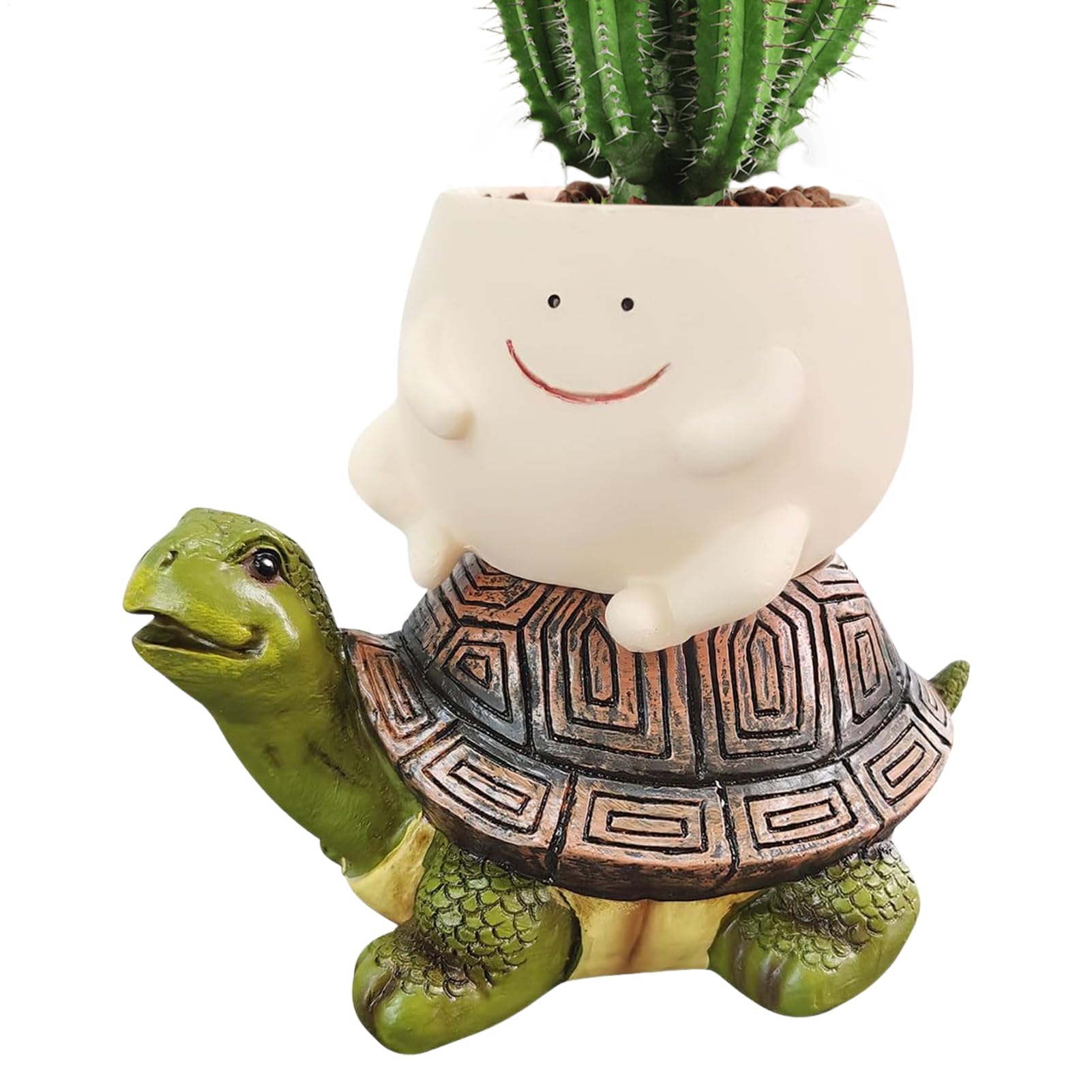 Pot de fleurs mignon tortue à offrir pour balcon et intérieur