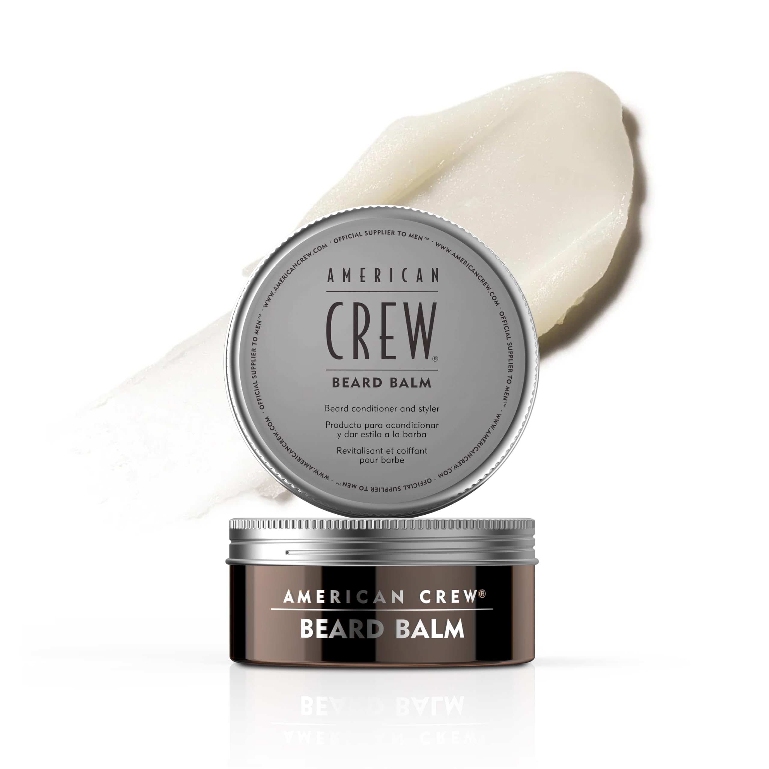 American Crew Beard Balm, Clear, 60 g (Pack of 1)