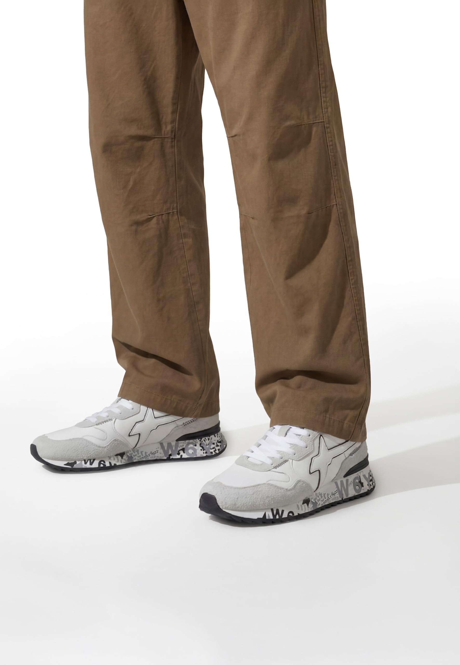 w6yz Sneakers in Tessuto Tecnico e Suede