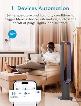 Smart Thermometer Hygrometer, WiFi Temperature Humidity Monitor With 2.9 Inch LCD Display