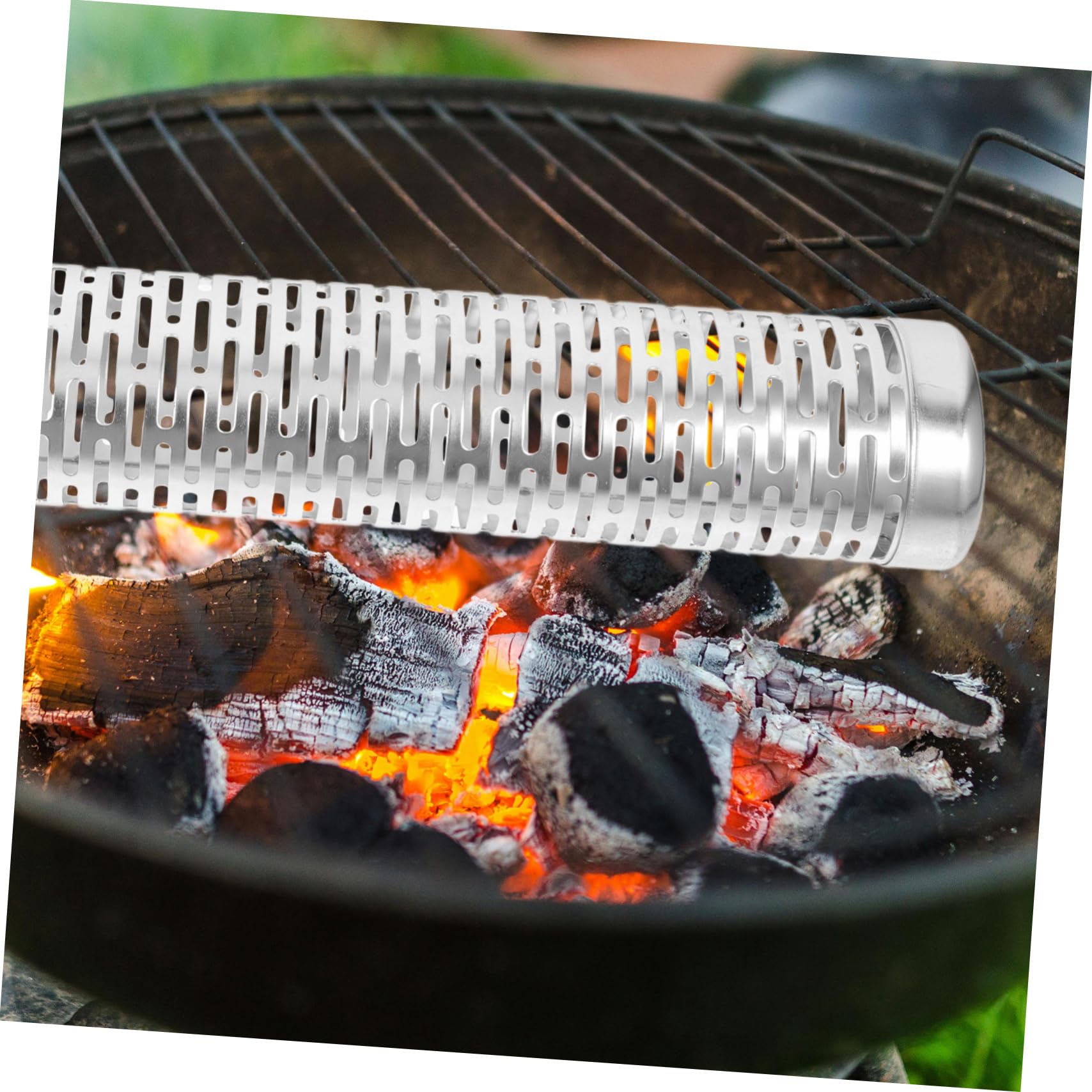 UPKOCH 3 Pezzi barbecue affumicatore smoker bbq accessori barbecue a pellet da compatto per grigliare resistente all'usura Acciaio inossidabile Silver