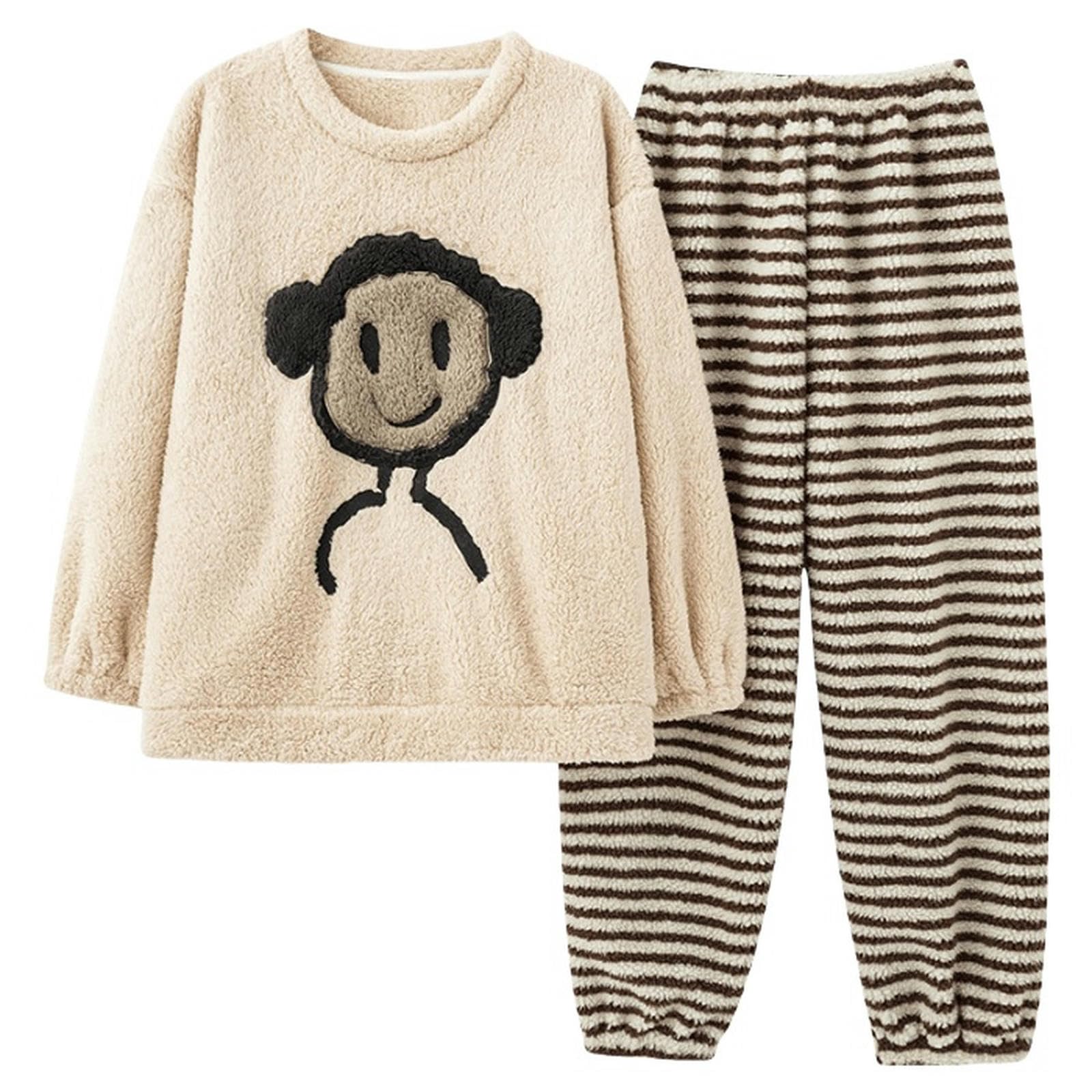 Pigiama Abbiglia-Donna di Albicocca-XL