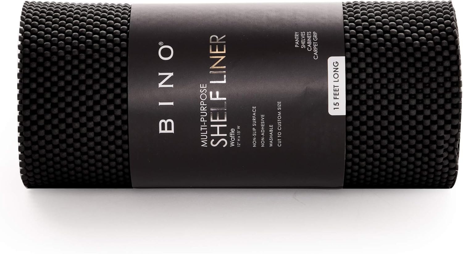 BINO NonAdhesive NonSlip Shelf and Drawer Grip Liner Mat