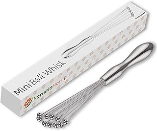 PomeloHome Stainless Steel Ball Whisk | 10 inch Whisk