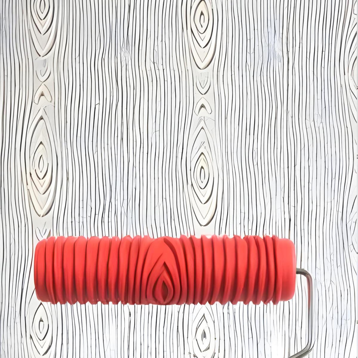7" Texturing Roller, Patterned Textured Paint Roller, Drywall Texture Tool
