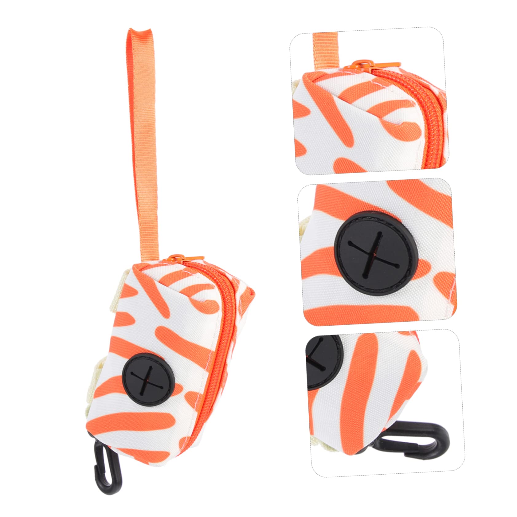 INOOMP 5 Uds Bolsa para Excrementos De Perro Bolsa De Almacenamiento Bolsa De Excrementos para Mascotas Soportes para Bolsas De Excrementos Correa para Bolsa para Excrementos Dispensador