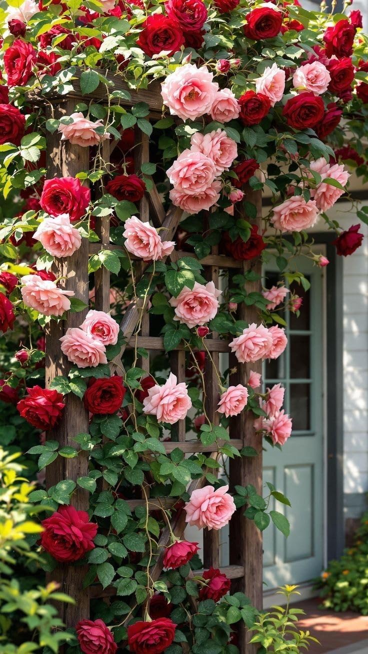 Climbing Rose Seeds - 100 Cream Mix Flowers -15