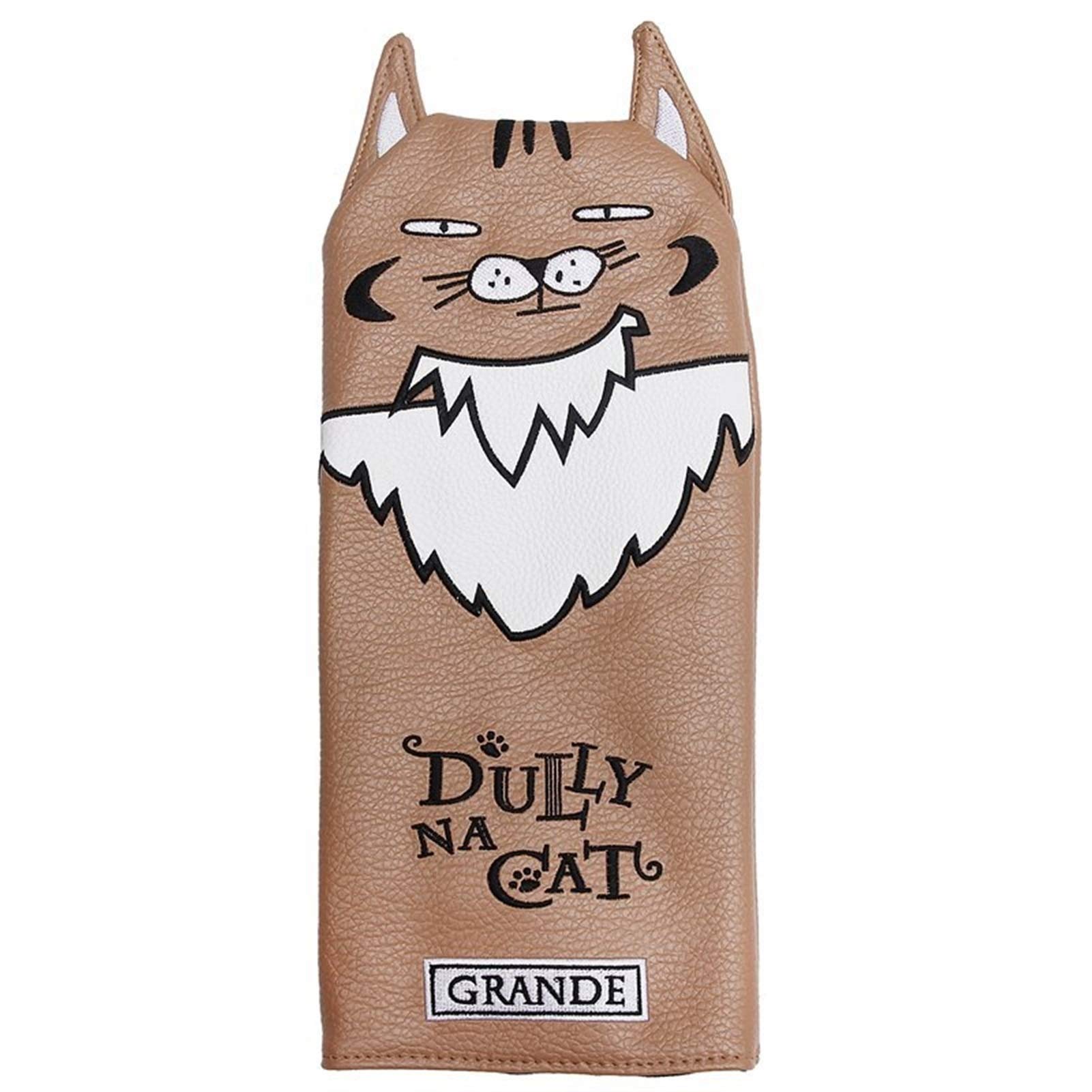 Golf SchläGerkopfhüLlen Golf-Fahrer-Headcover mit Endstück for Mann-Frauen PU-Leder-Karikatur-Art-reizender Golf-Fahrer-Abdeckung Golf Eisen deckt