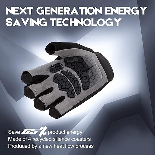 Miniatura 1 de KANSOON Ecotechnology Workout Gloves Best Exercise Gloves for Weight Lifting Cycling Gym Training Powerlifting Hanging Breathable  Fingerless Gloves